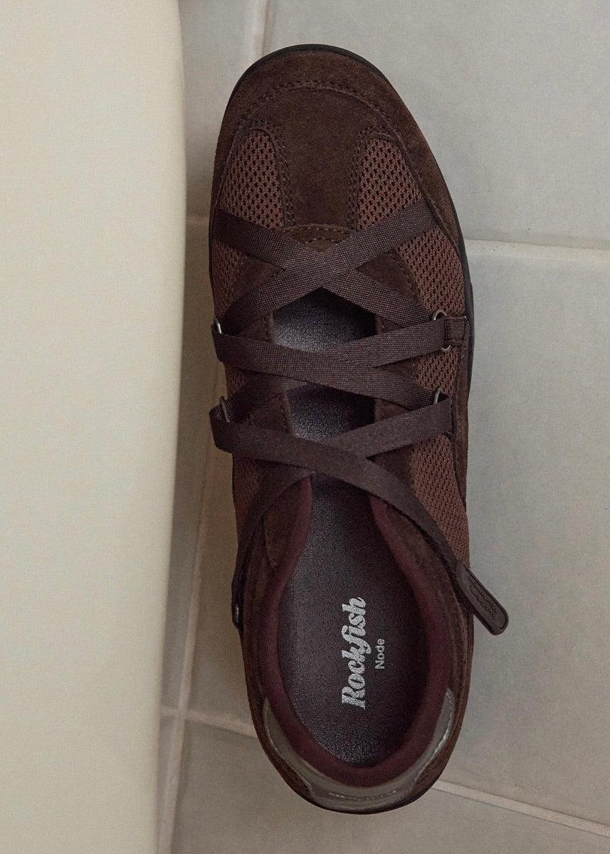 Rockfish 代購🪻ZANE X-STRAP SNEAKERS V2 (CHOCO)