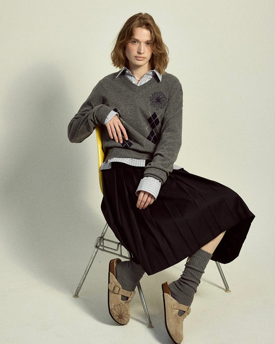 Mardi Mercredi 代購🕊️ CLASSIQUE T-STRAP SUEDE MULE (TAUPE)