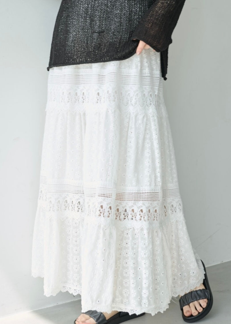 eunice skirt 𓆸靚暗花紋!