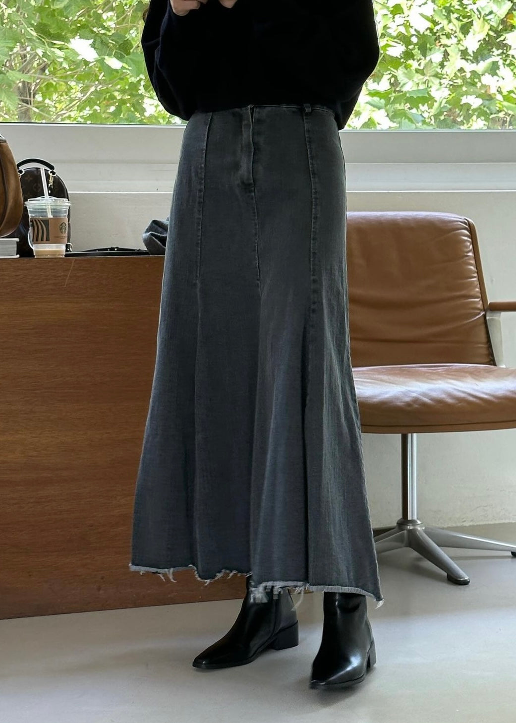 ava denim skirt