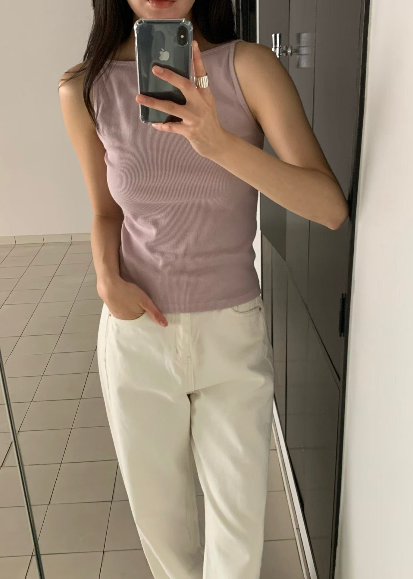 natsu vest 淡粉要🈶