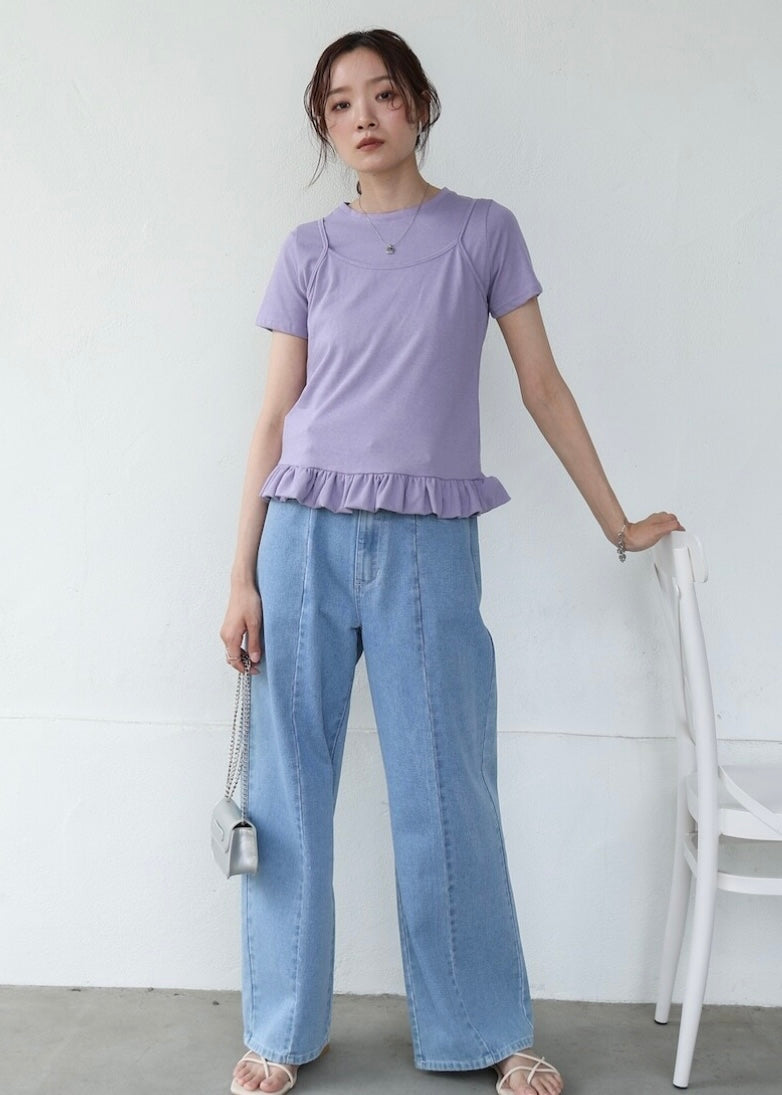 hisa set（top+vest）