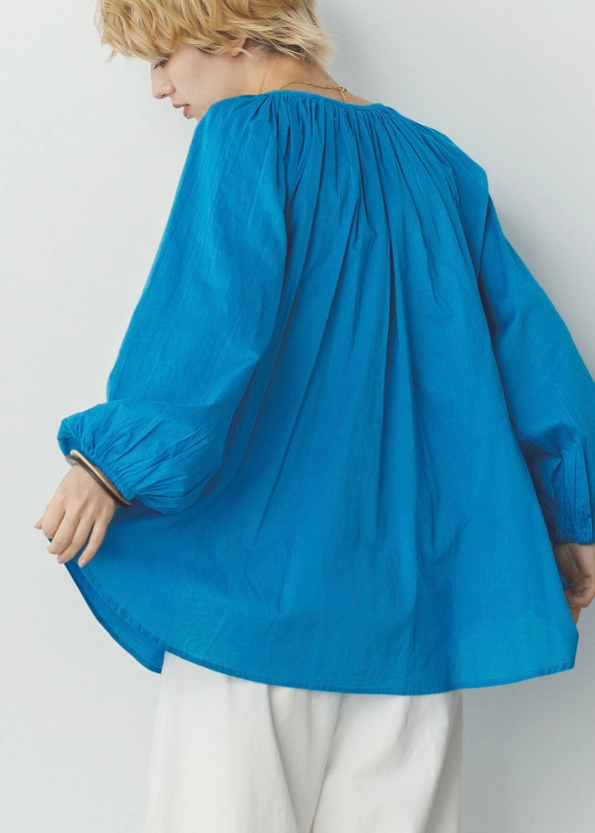 aqua blouse