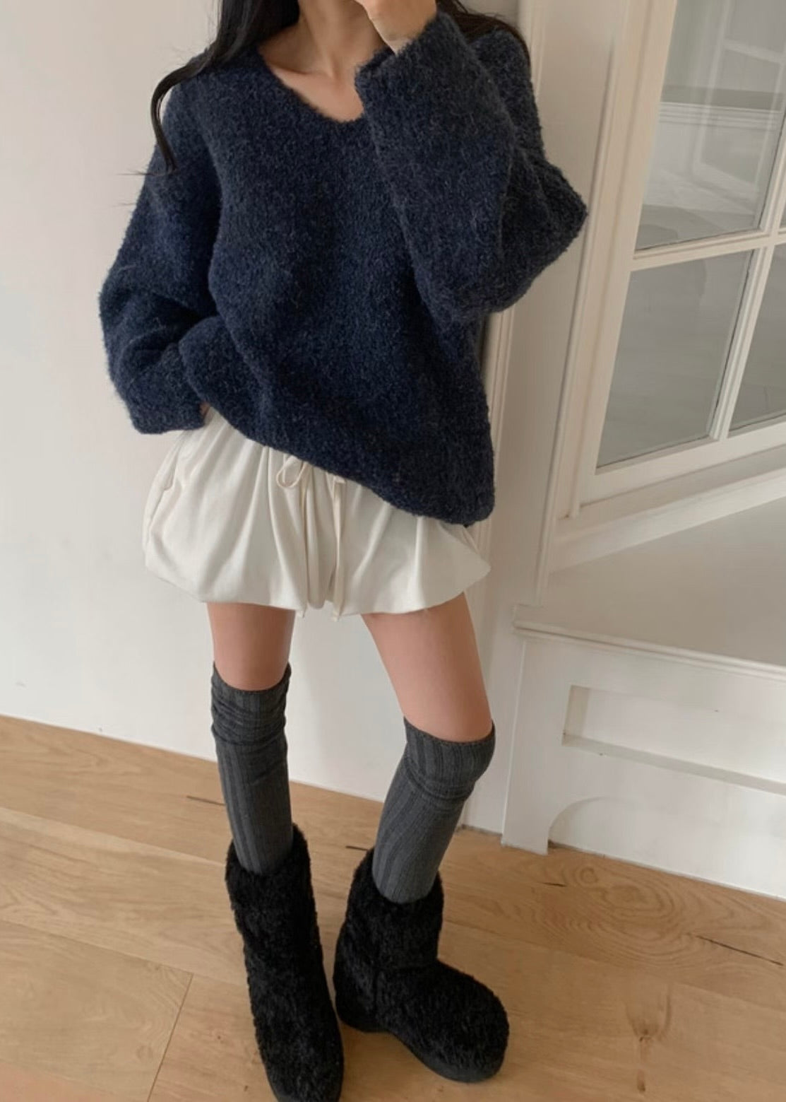 kurry sweater (with scarf🧣)