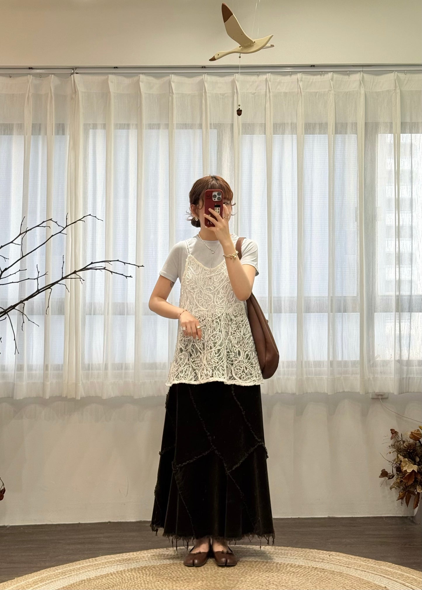 hisa set（top+vest）