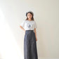 denim line skirt