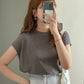 must buyの french sleeve top