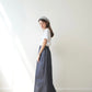 denim line skirt