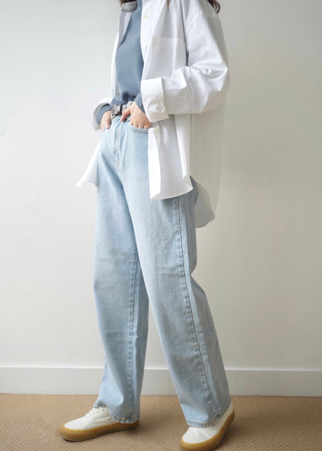 casual denim pants